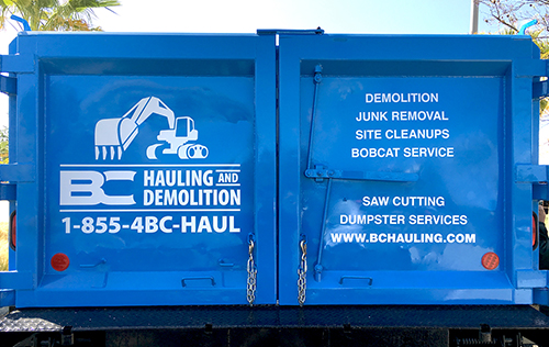BC Hauling Clean-up, Junk Removal Truck