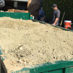 Dirt Clean Up on a Job Site - Junk Removal